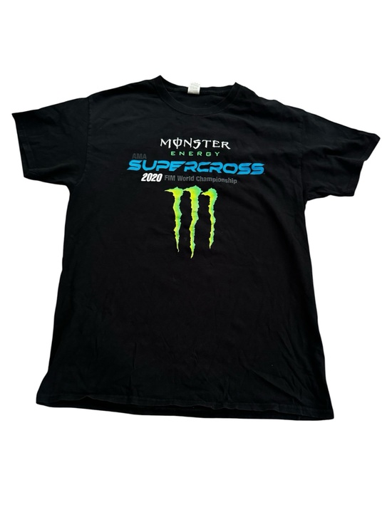 Monster Energy Other - Monster Energy Black Supercross 2020 Graphic Tee